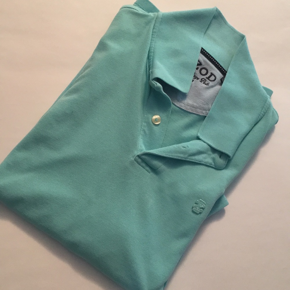 Izod blue/green Polo